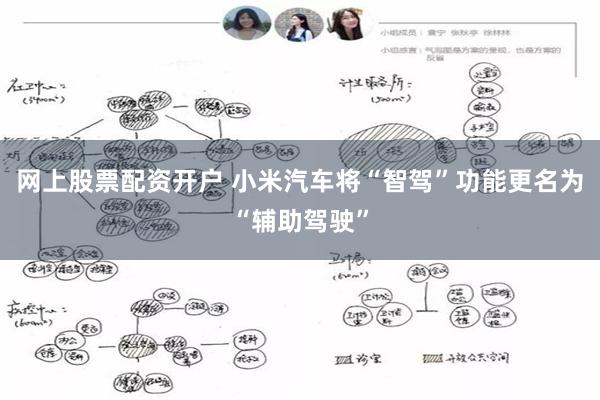 网上股票配资开户 小米汽车将“智驾”功能更名为“辅助驾驶”