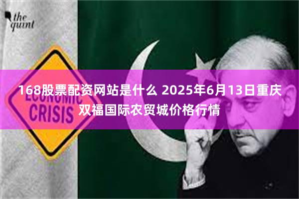 168股票配资网站是什么 2025年6月13日重庆双福国际农贸城价格行情