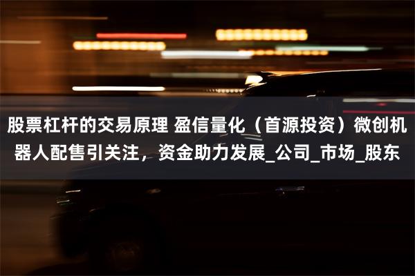 股票杠杆的交易原理 盈信量化（首源投资）微创机器人配售引关注，资金助力发展_公司